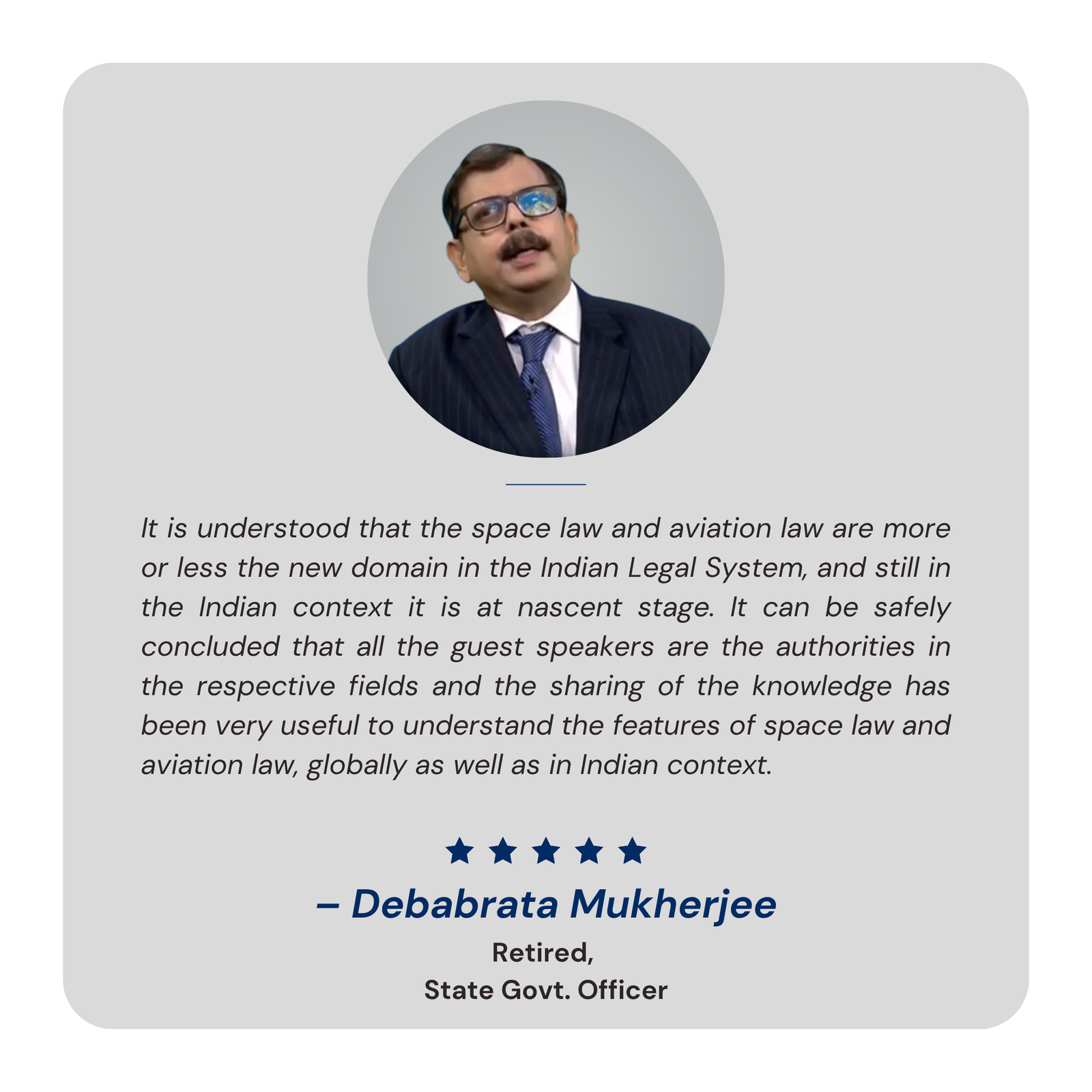 – Debabrata Mukherjee